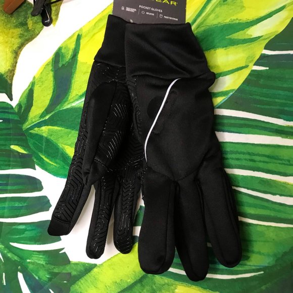 tek gear Other - 2/$20  $28 Mens Tek Gear L/XL Warmtek Black Pocket Stretch Grip Technology Glove